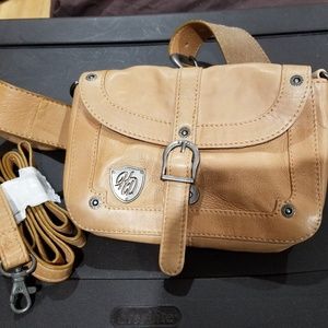 Harley Davidson leather waist pack/crossbody